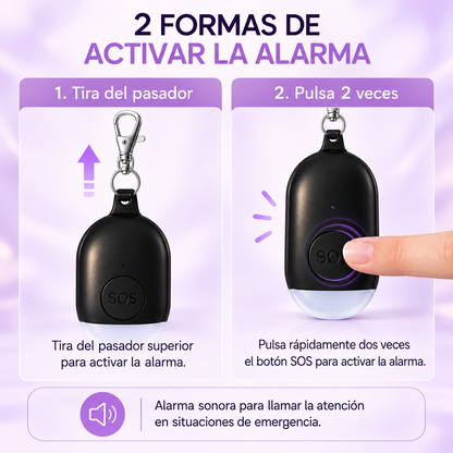 Alarma Personal Aura Safe